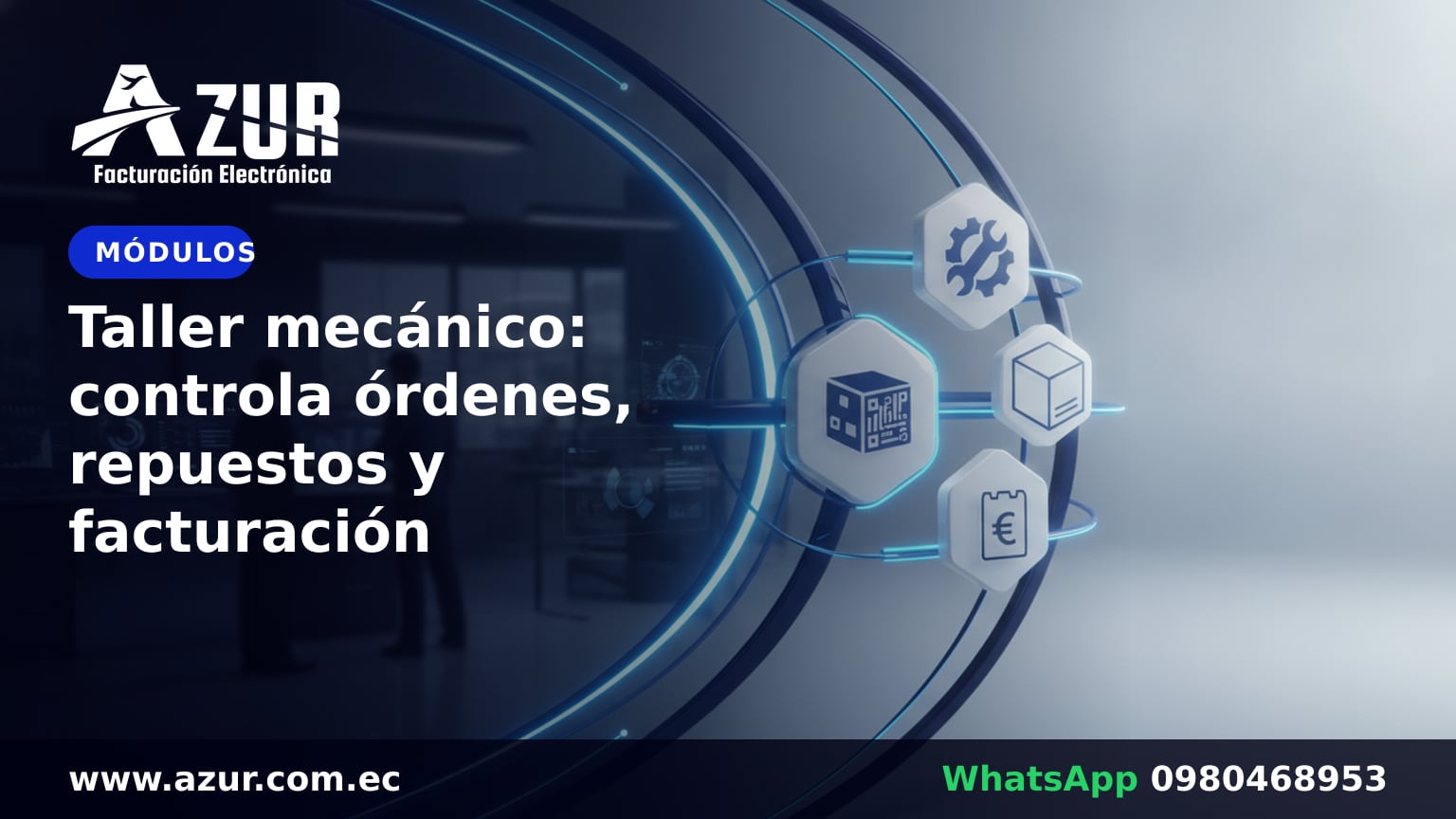 Taller mecánico: controla órdenes, repuestos y facturación