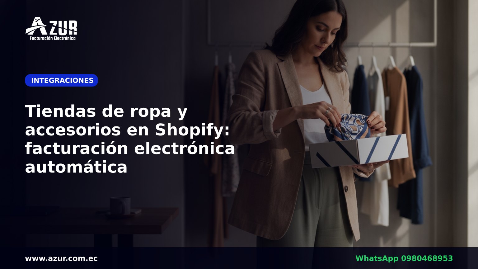 Tiendas de ropa y accesorios en Shopify: facturación electrónica automática