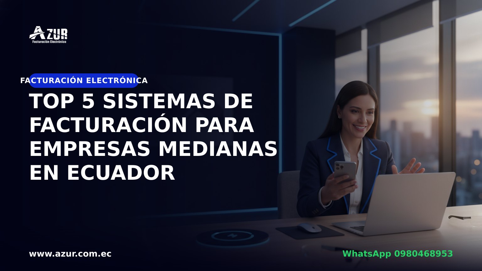 Top 5 sistemas de facturación para empresas medianas en Ecuador